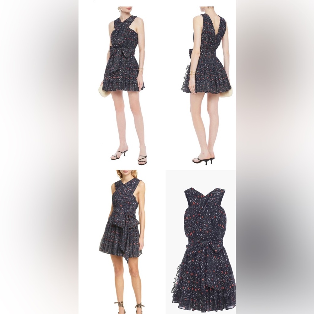 Ulla Johnson Arisa Navy Mini Dress